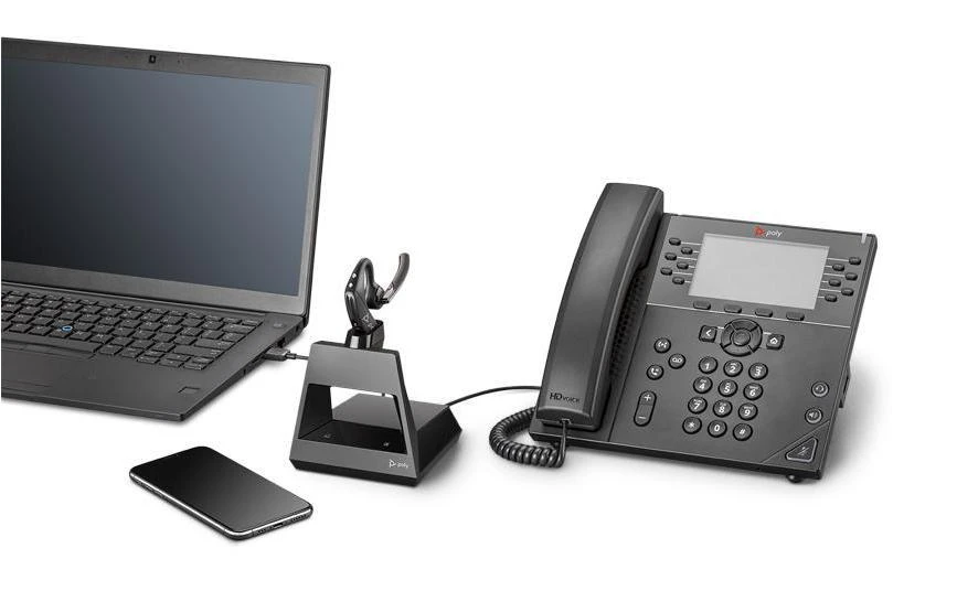 Poly Headset Voyager 5200 Office USB-A, 2-Way Base - Telefon Headsets 3 Poly Headset Voyager 5200 Office USB-A, 2-Way Base - Telefon Headsets – Bild 3