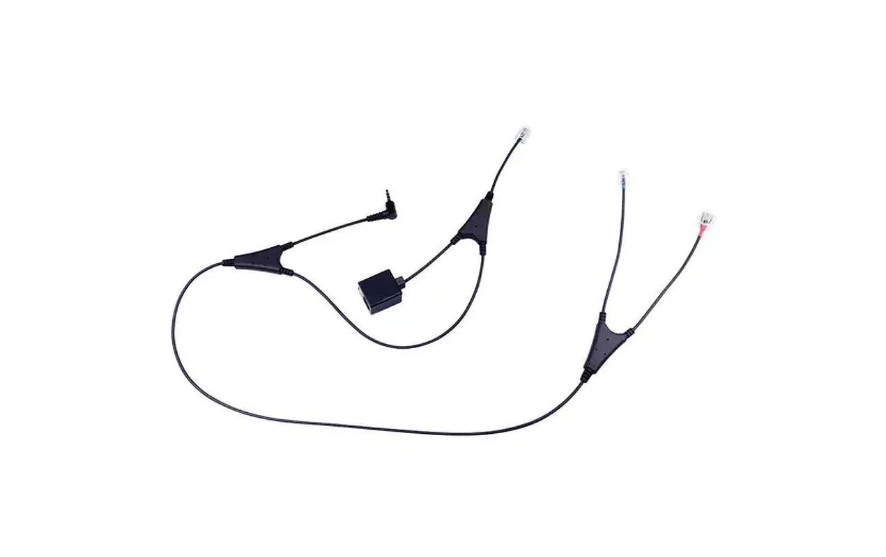 Jabra EHS Adapter Zu Alcatel 80x9s RJ-10 - 3.5 Mm Klinke - Telefon Headsets 1 Jabra EHS Adapter Zu Alcatel 80x9s RJ-10 - 3.5 Mm Klinke - Telefon Headsets