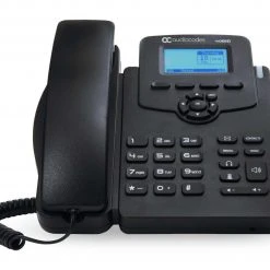 Audiocodes Tischtelefon 405HD Skype For Business Schwarz - Festnetz-Telefone