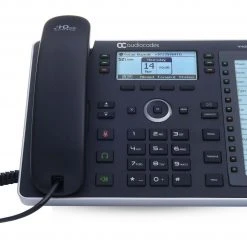 Audiocodes Tischtelefon 440HD Skype For Business Schwarz - Festnetz-Telefone