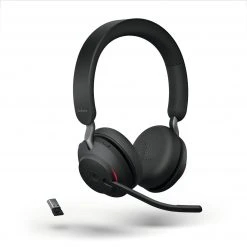 Jabra Headset Evolve2 65 Duo MS Schwarz, USB-A - Telefon Headsets