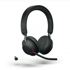 Jabra Headset Evolve2 65 Duo MS Schwarz, USB-C - Telefon Headsets