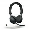 Jabra Headset Evolve2 65 Duo UC Schwarz, USB-A - Telefon Headsets
