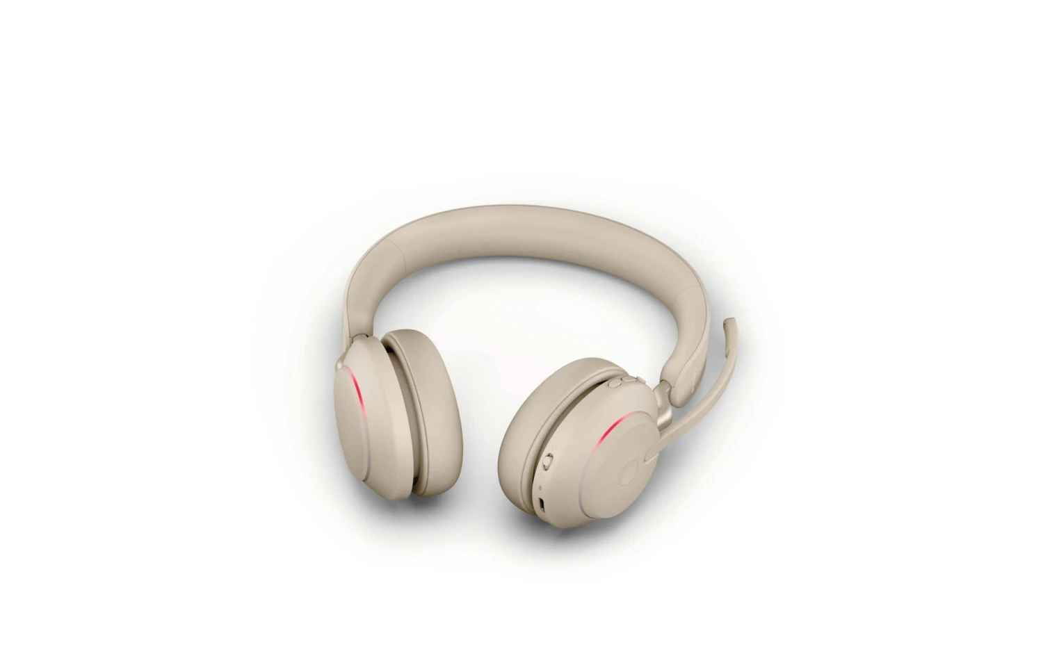 Jabra Headset Evolve2 65 Duo UC Beige, USB-C - Telefon Headsets 3 Jabra Headset Evolve2 65 Duo UC Beige, USB-C - Telefon Headsets – Bild 3