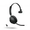 Jabra Headset Evolve2 65 Mono MS Schwarz, USB-A - Telefon Headsets