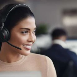 Jabra Headset Evolve2 65 Mono UC Schwarz, USB-C - Telefon Headsets -Logitech Verkäufe 1056452 3 5 scaled