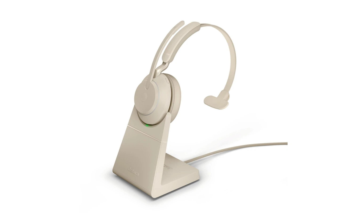 Jabra Headset Evolve2 65 Mono UC Beige, USB-C, Inkl. Ladestation - Telefon Headsets 1 Jabra Headset Evolve2 65 Mono UC Beige, USB-C, Inkl. Ladestation - Telefon Headsets