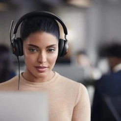 Jabra Headset Evolve2 40 Duo MS Schwarz, USB-C - Telefon Headsets -Logitech Verkäufe 1056466 3 5 scaled