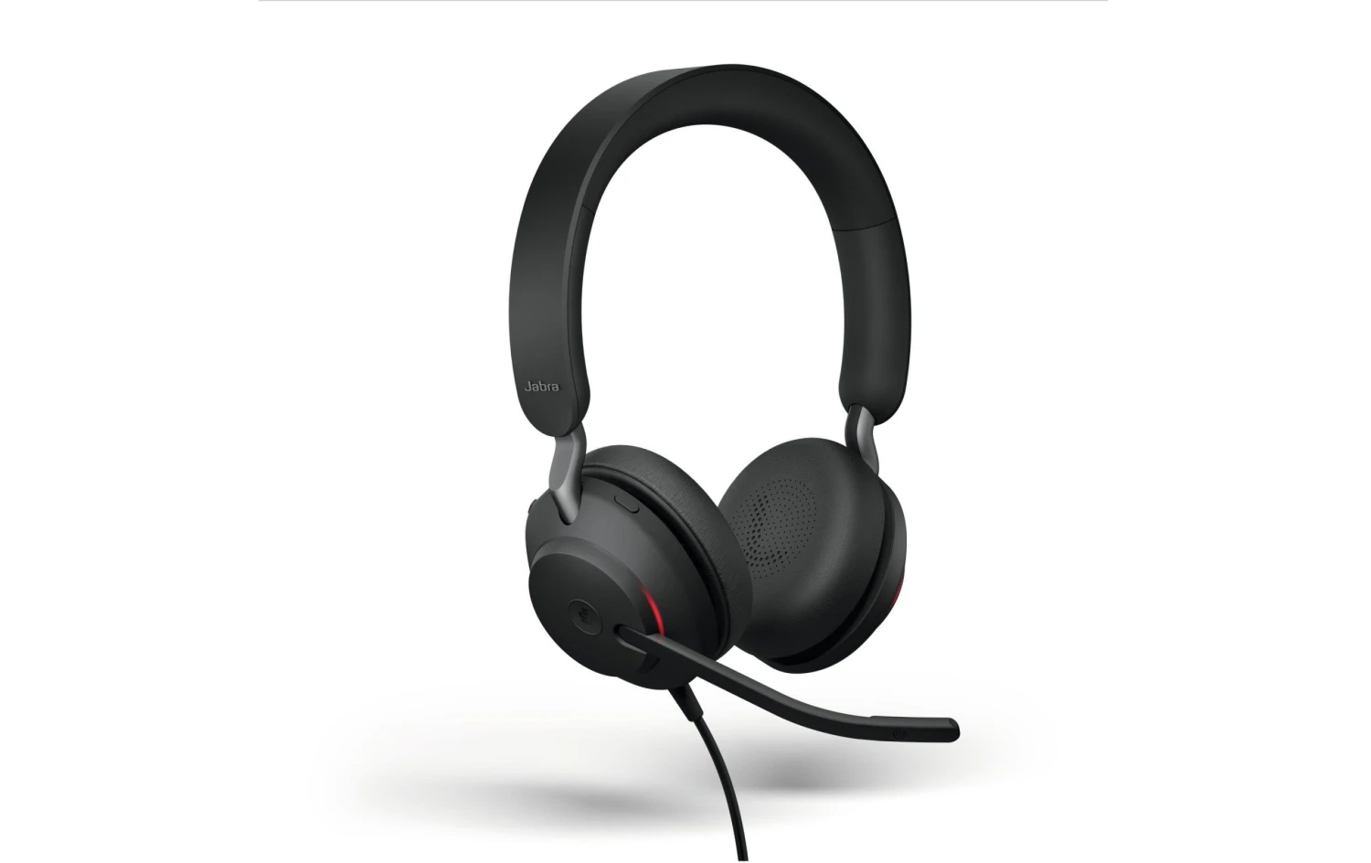 Jabra Headset Evolve2 40 Duo MS Schwarz, USB-A - Telefon Headsets 2 Jabra Headset Evolve2 40 Duo MS Schwarz, USB-A - Telefon Headsets – Bild 2