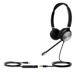 Yealink Headset UH36D Dual Teams USB - Telefon Headsets