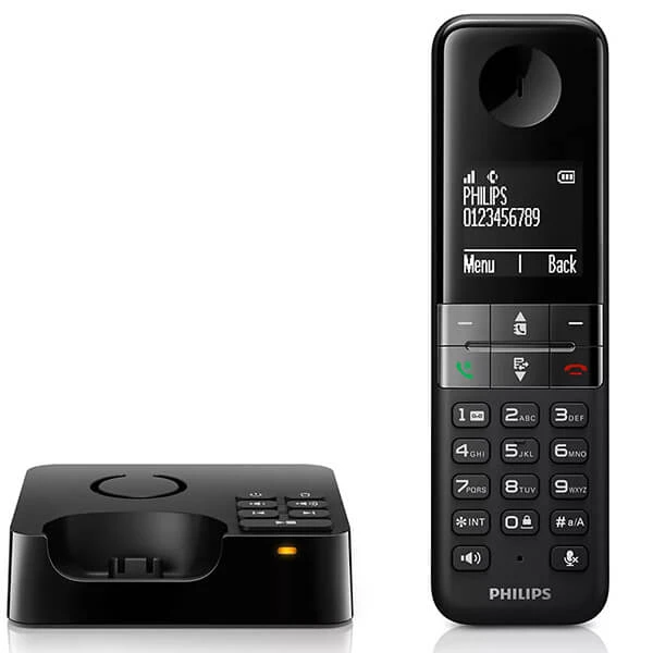 Philips D4751B Schwarz - Festnetz-Telefone 2 Philips D4751B Schwarz - Festnetz-Telefone – Bild 2