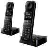 Philips D4752B Schwarz Duo - Festnetz-Telefone