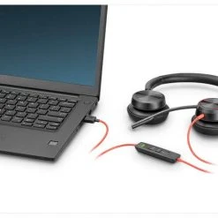Poly Headset Blackwire 8225 UC USB-A - Telefon Headsets -Logitech Verkäufe 1082969 3 5