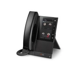 Poly Tischtelefon CCX 500 SIP Schwarz - Voice Over IP
