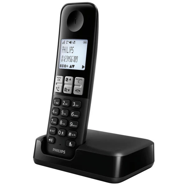 Philips D2501B Schwarz - Festnetz-Telefone 1 Philips D2501B Schwarz - Festnetz-Telefone