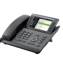 UNIFY SIP Tischtelefon CP700 Schwarz - Voice Over IP