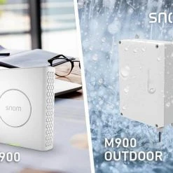 Snom Basisstation M900 Outdoor - Voice Over IP -Logitech Verkäufe 1145188 3 5