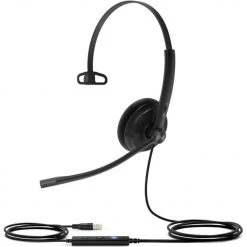 Yealink Headset UH34 Mono Teams USB - Telefon Headsets