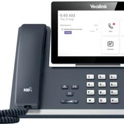 Yealink Tischtelefon MP58 Microsoft Teams Grau - Festnetz-Telefone