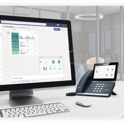 Yealink Tischtelefon MP58 Microsoft Teams Grau - Festnetz-Telefone -Logitech Verkäufe 1175855 3 5
