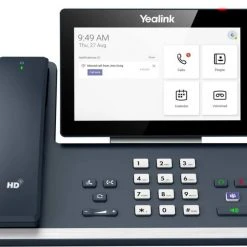 Yealink Tischtelefon MP58-WH Microsoft Teams Schwarz - Festnetz-Telefone
