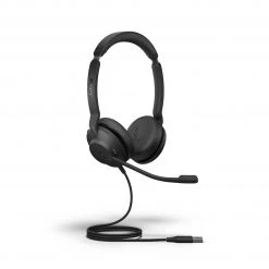 Jabra Headset Evolve2 30 Duo MS Schwarz, USB-A - Telefon Headsets