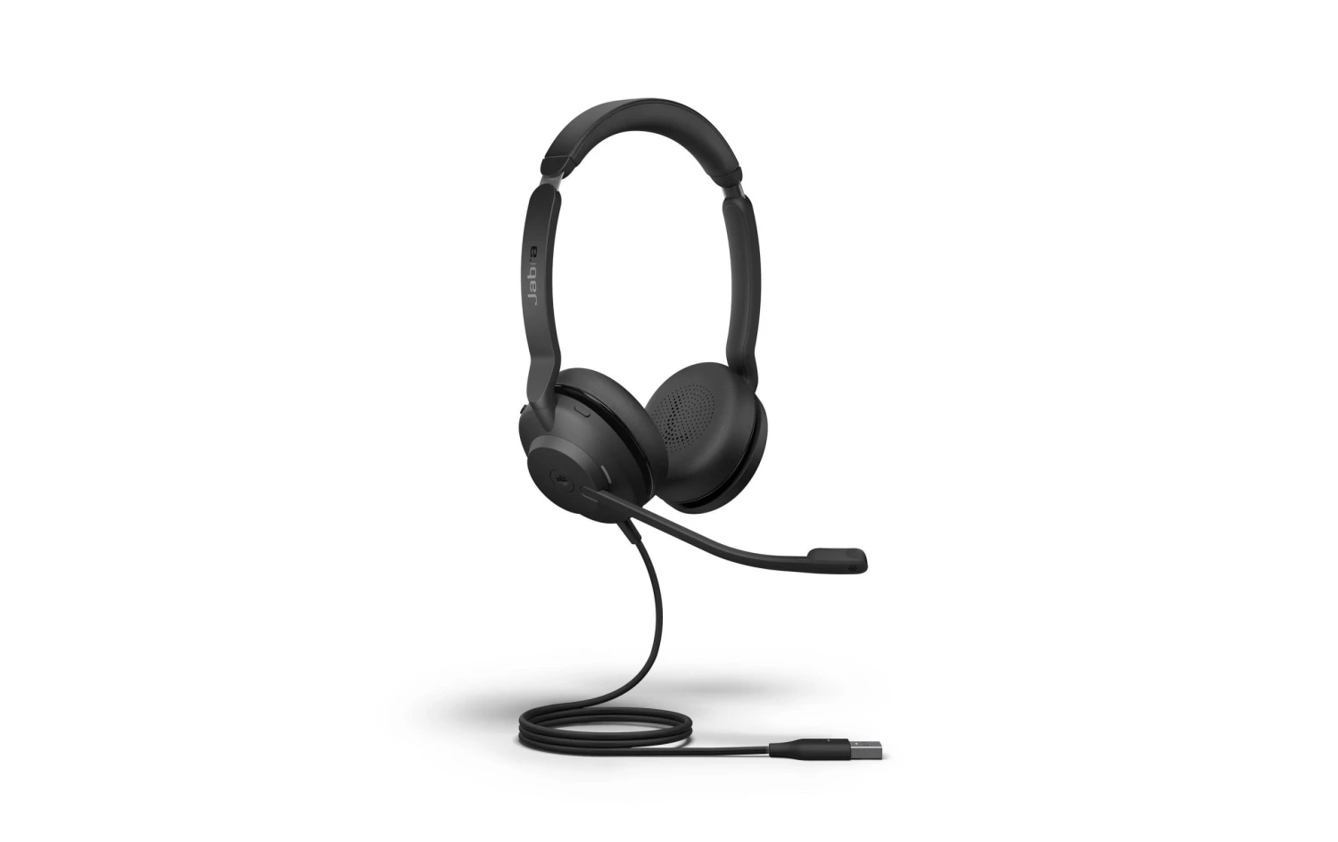 Jabra Headset Evolve2 30 Duo MS Schwarz, USB-A - Telefon Headsets 1 Jabra Headset Evolve2 30 Duo MS Schwarz, USB-A - Telefon Headsets