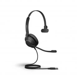 Jabra Headset Evolve2 30 Mono UC Schwarz, USB-A - Telefon Headsets