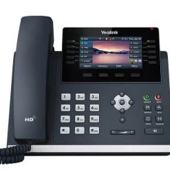 Yealink Tischtelefon SIP-T46U Grau - Voice Over IP