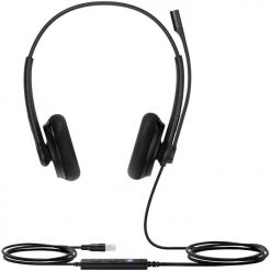 Yealink Headset UH34 Lite Dual UC USB - Telefon Headsets -Logitech Verkäufe 1257156 3 5
