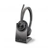 Poly Headset Voyager 4320 MS Duo USB-A, Inkl. Ladestation - Telefon Headsets