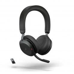 Jabra Headset Evolve2 75 Duo MS USB-A, Schwarz - Telefon Headsets