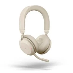 Jabra Headset Evolve2 75 Duo MS USB-C, Beige - Telefon Headsets