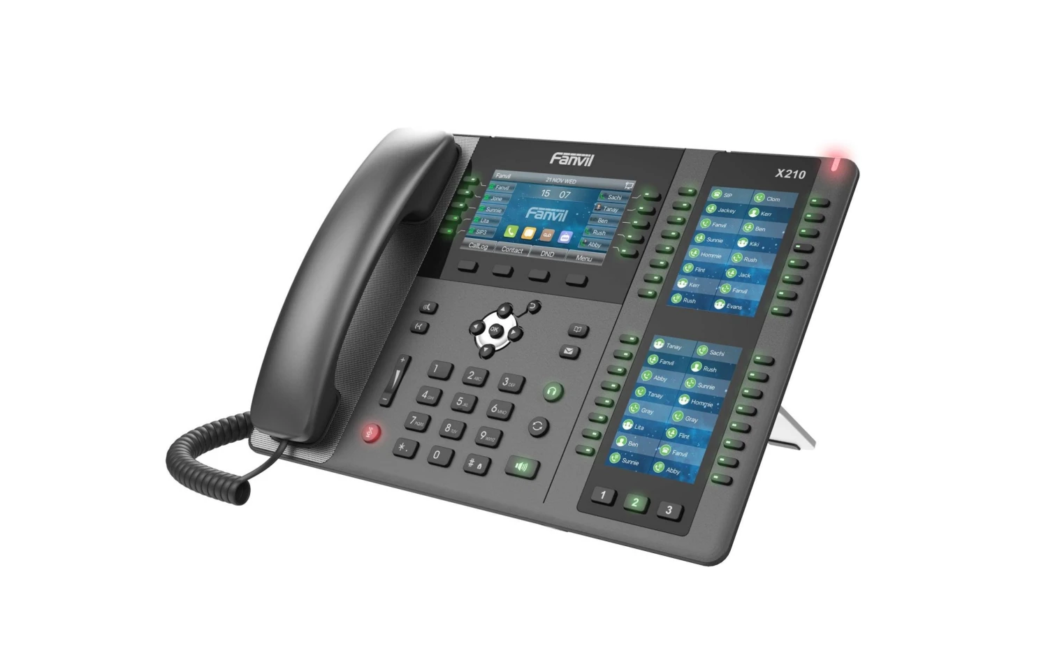Fanvil Tischtelefon X210 Schwarz - Voice Over IP 1 Fanvil Tischtelefon X210 Schwarz - Voice Over IP
