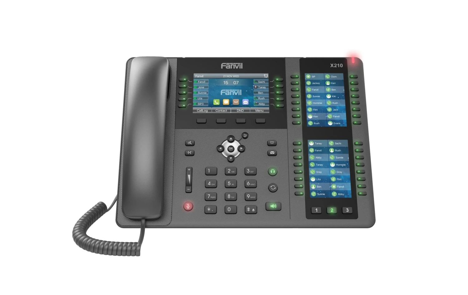 Fanvil Tischtelefon X210 Schwarz - Voice Over IP 2 Fanvil Tischtelefon X210 Schwarz - Voice Over IP – Bild 2
