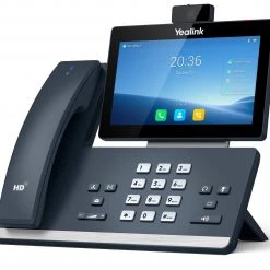 Yealink Tischtelefon T58W Pro Mit Kamera Grau - Voice Over IP