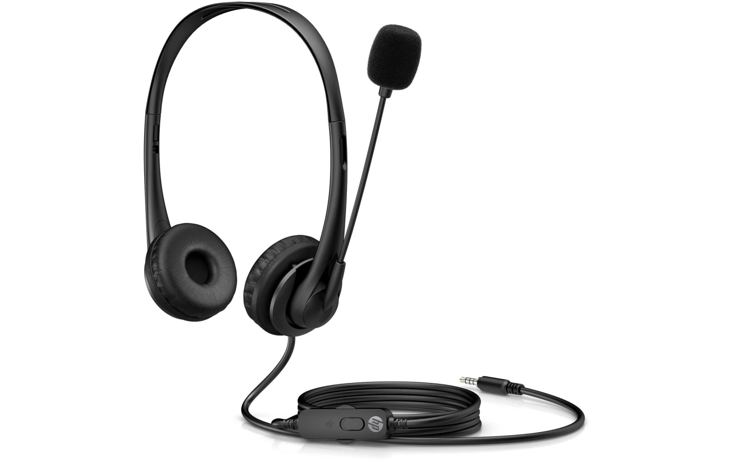 HP Headset 3.5mm Stereo G2 Schwarz - Telefon Headsets 3 HP Headset 3.5mm Stereo G2 Schwarz - Telefon Headsets – Bild 3