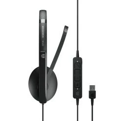 EPOS | SENNHEISER Headset ADAPT 160 ANC Duo USB-A - Telefon Headsets -Logitech Verkäufe 1327616 3 5