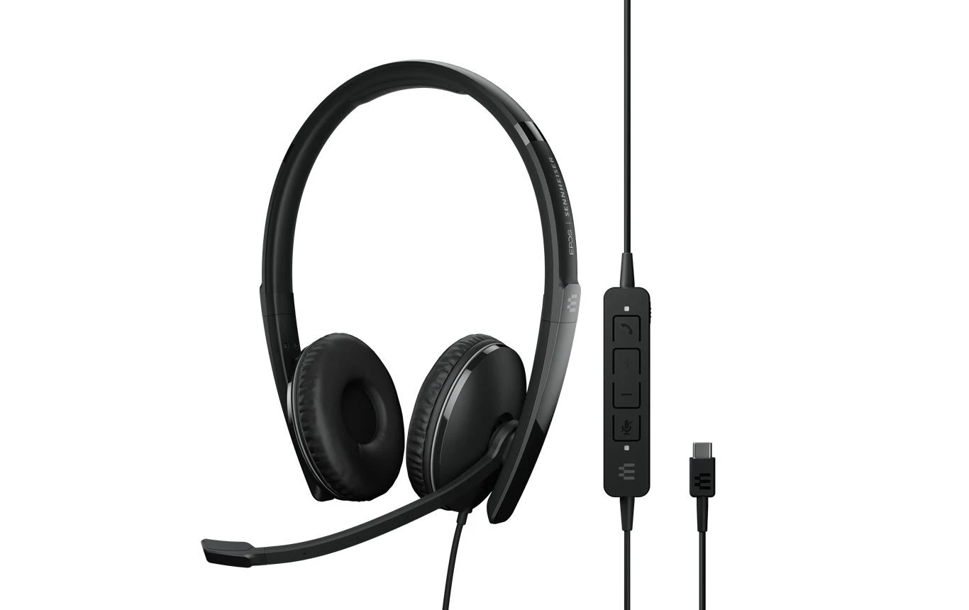 EPOS | SENNHEISER Headset ADAPT 160 ANC Duo USB-C - Telefon Headsets 2 EPOS | SENNHEISER Headset ADAPT 160 ANC Duo USB-C - Telefon Headsets – Bild 2