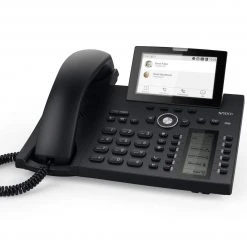 Snom Tischtelefon D385N Schwarz - Voice Over IP