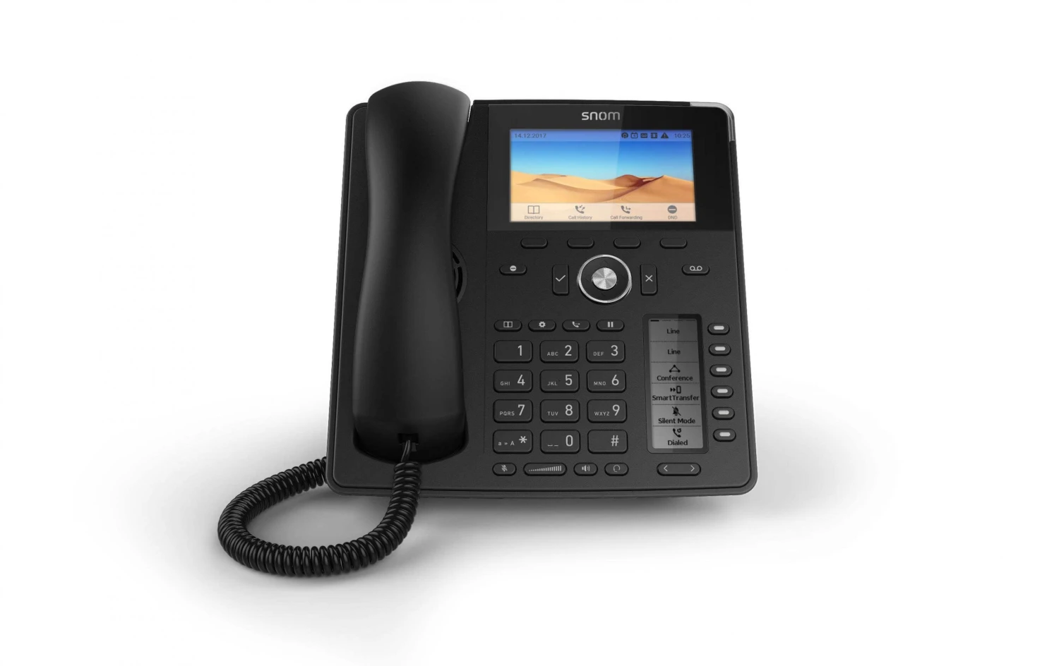 Snom Tischtelefon D785N Schwarz - Voice Over IP 2 Snom Tischtelefon D785N Schwarz - Voice Over IP – Bild 2