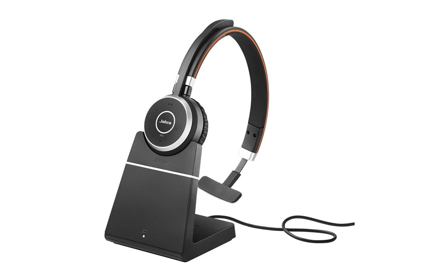Jabra Headset Evolve 65SE Mono UC Inkl. Ladestation - Telefon Headsets 1 Jabra Headset Evolve 65SE Mono UC Inkl. Ladestation - Telefon Headsets