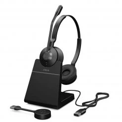 Jabra Headset Engage 55 UC Duo USB-A, Inkl. Ladestation - Telefon Headsets