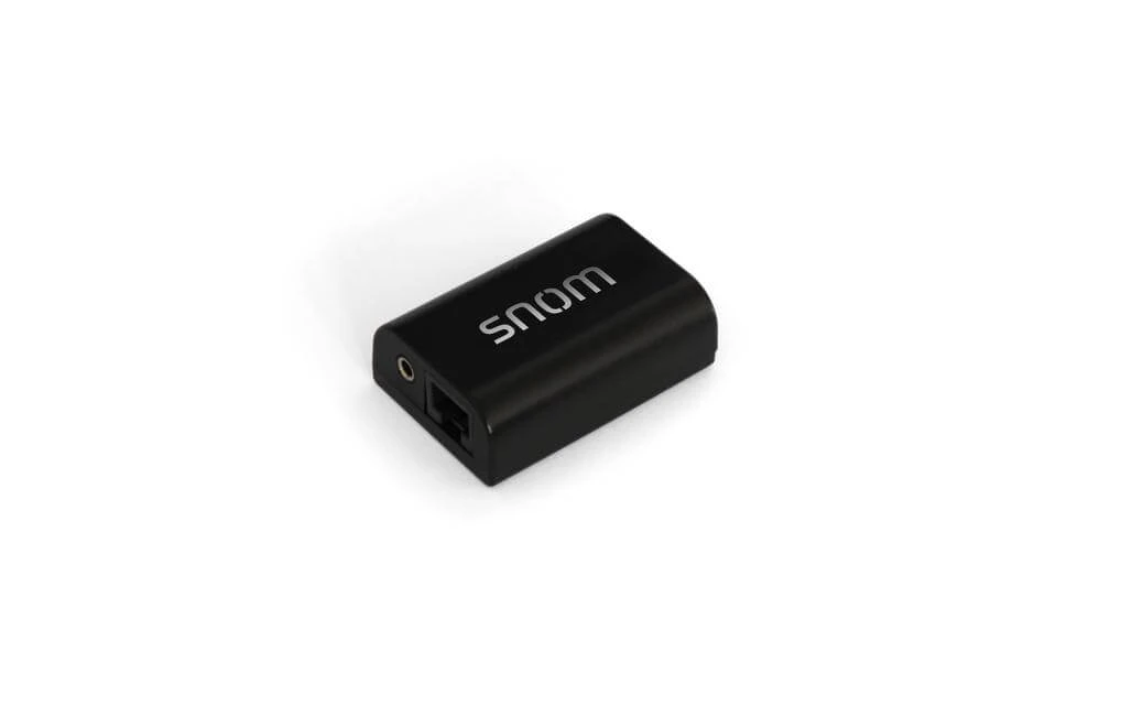 Snom Adapter Wireless Headset Advanced RJ-45 - EHS - Voice Over IP 1 Snom Adapter Wireless Headset Advanced RJ-45 - EHS - Voice Over IP