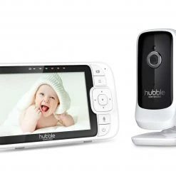 Hubble Connected Babyphone Premium 5 Zoll Nursery View - Babyphones