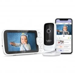 Hubble Connected Babyphone Premium 5 Zoll Nursery Pal - Babyphones