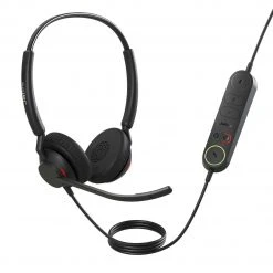 Jabra Headset Engage 40 UC Duo USB-A, Mit Inline Link - Telefon Headsets
