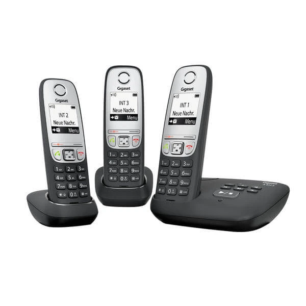Gigaset A415A Trio Schwarz - Festnetz-Telefone 1 Gigaset A415A Trio Schwarz - Festnetz-Telefone