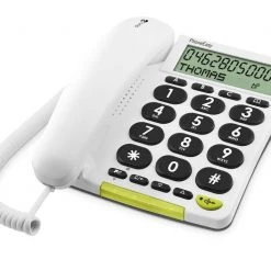 Doro Tischtelefon PhoneEasy 312cs Weiss - Festnetz-Telefone 5 Doro Tischtelefon PhoneEasy 312cs Weiss - Festnetz-Telefone -Logitech Verkäufe 232463 3 5