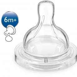 PHILIPS AVENT Trinksauger Klassik Kirschform Für Dickflüssige Nahrung 6 M+ - Babyphones -Logitech Verkäufe 252639 3 5